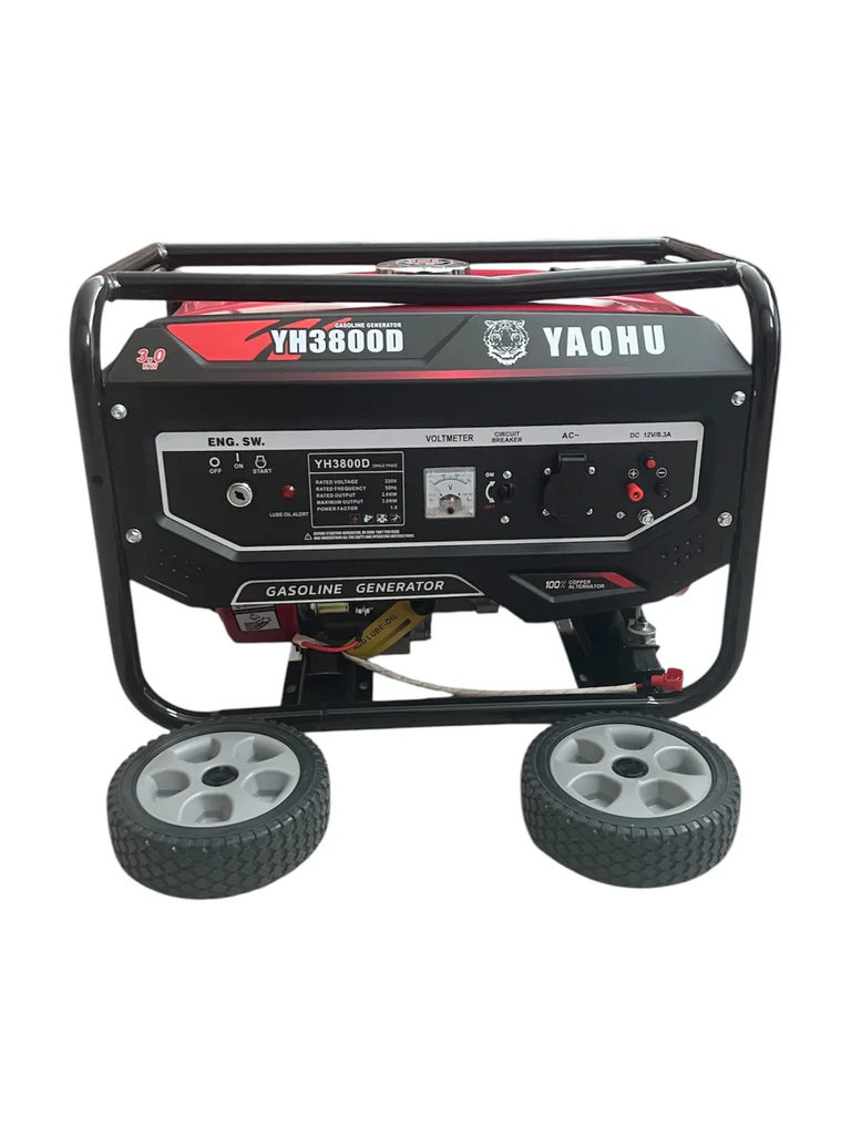 YAOHU Επαγγελματική Γεννήτρια Βενζίνης 3000W με μίζα